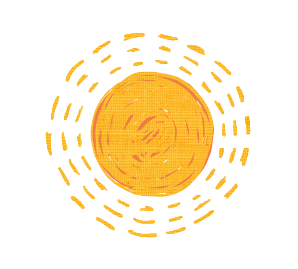 Sol decorativo