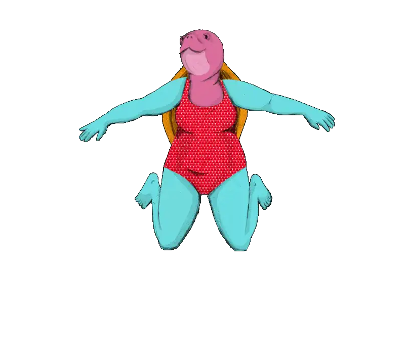 Tortuga, ilustración de Aquelarre